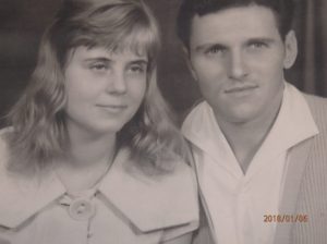 Der Zukunft zugewandt: Gerd mit seiner Frau 1960